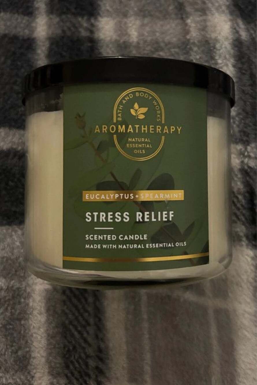 BBW candle stress relief